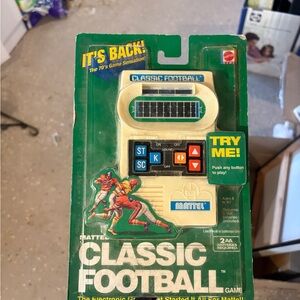 Mattel Classic Football Handheld Game